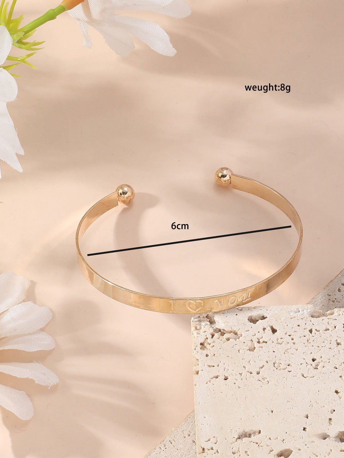 Metal Twist Geometric Knot Winding Hollow Open-end High-grade Light Luxury Personality Fashion Ladies' Bracelet